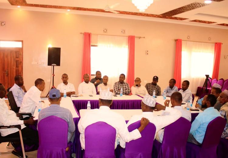 Elwasco CEO, Meets contractors and suppliers