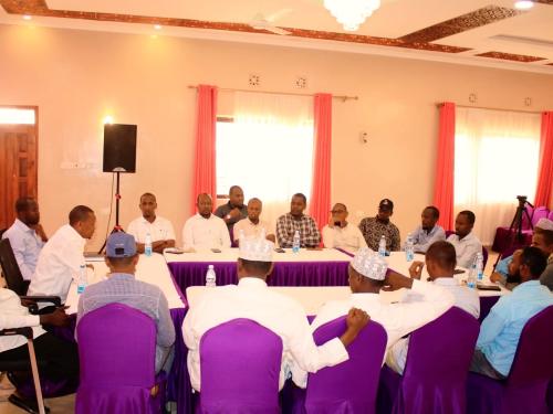 Elwasco CEO, Meets contractors and suppliers