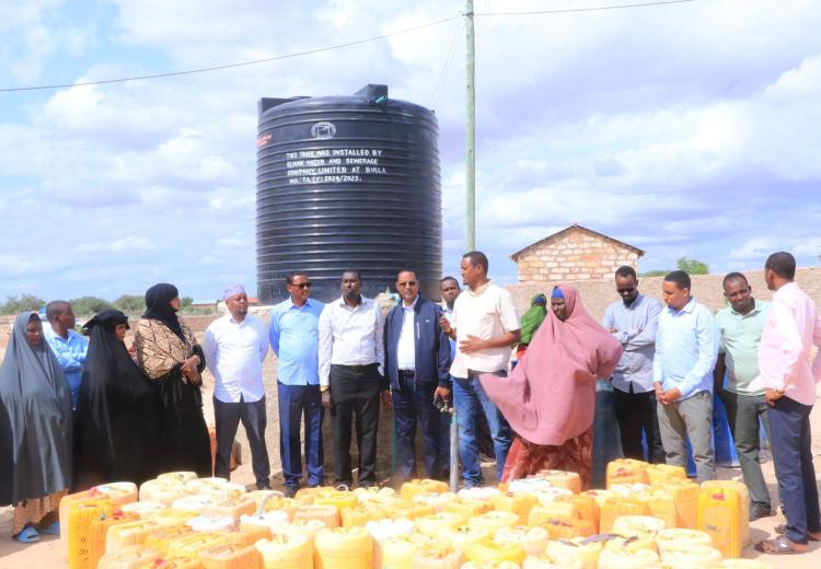 Water Kiosk Opened in Bulla Watta!